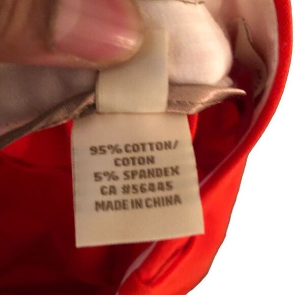 J Crew Minnie Stretch Ankle in Tangerine, Size 6 - Picture 4 of 9